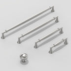 10 Pack Brushed Satin Nickel Cabinet Pulls 7.5 Inch(192mm) Kitchen Cabinet Handles Cabinet Hardware for Drawer Pulls