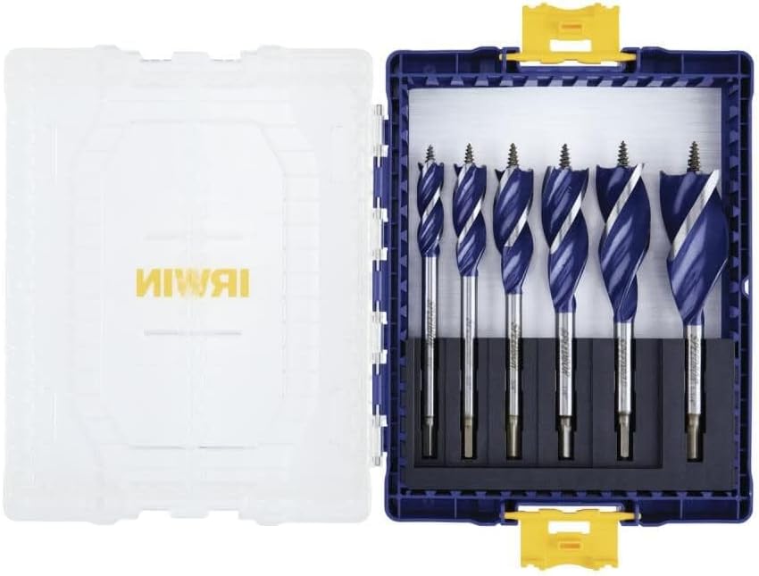 Irwin Tools IRWIN Speedbor Drill Bit Set for Wood, 6-pc. (IWAX236PC)