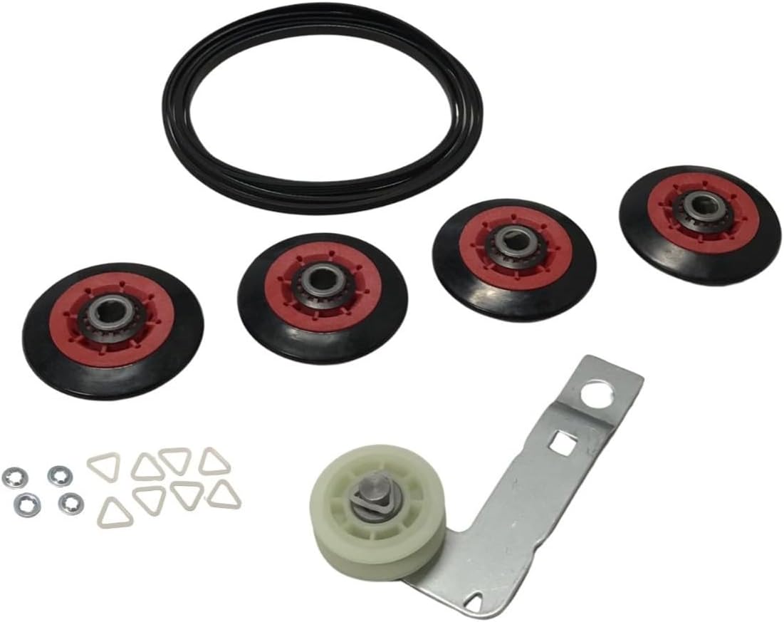 Dryer Repair Kit Compatible with Whirlpool Model Numbers WED92HEFW0, WED92HEFW1, WED92HEFW2, WED9300VU0, WED9300VU1