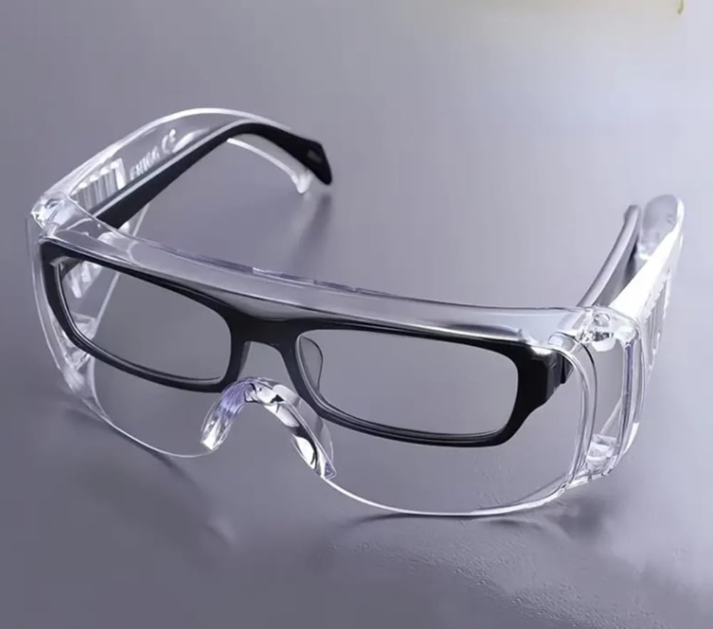 Eye Safety Goggles 2 Pack – Anti-Fog, Shatterproof & Scratch-Resistant Eye Protection | ANSI Z87.1 & EN166 UV