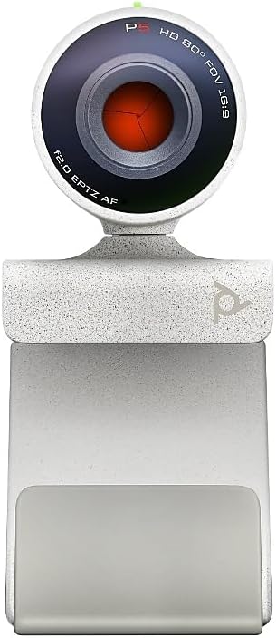 Poly Studio P5 Professional Webcam (Plantronics) - 1080p HD Laptop Camera for Video Conference & Distance Learning