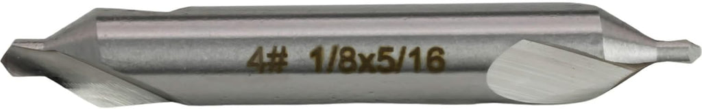 CME #4 HSS Center Drills, Uncoated, 10 pcs