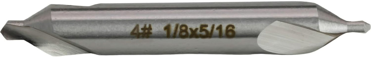 CME #4 HSS Center Drills, Uncoated, 10 pcs