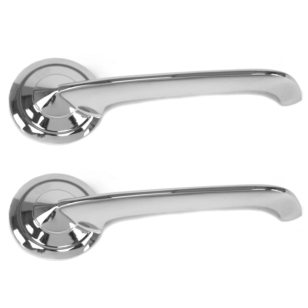Inside Door Handle Chrome PAIR For Ford Thunderbird 1955-1956