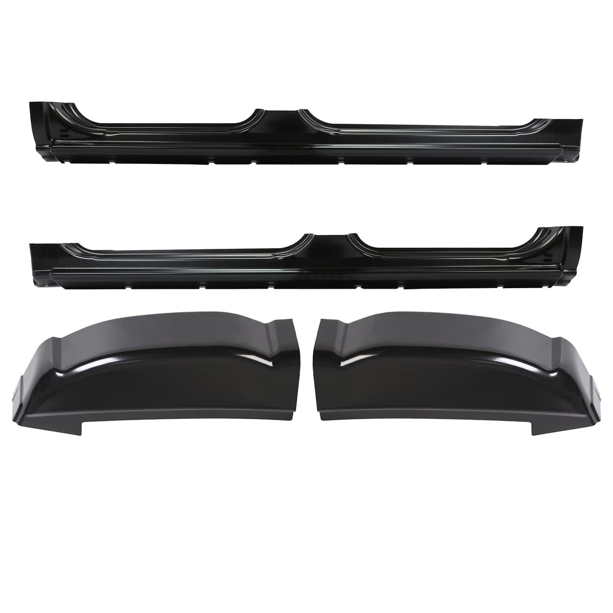 Outer Rocker Panels and Cab Corners Compatible with 1999-2007 Silverado