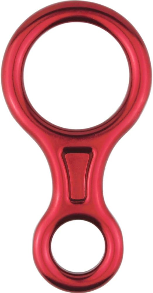 Terminal 8 Descender, Climb Aluminum Figure 8 Descender Rigging Plate Heavy Duty, 35KN Aluminum Alloy Descender for