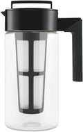 Flash Chill Iced Tea Maker - Versatile Tea Brewer for Loose/Bagged Tea - Patented Flash Chill Tech Hot/Cold Use