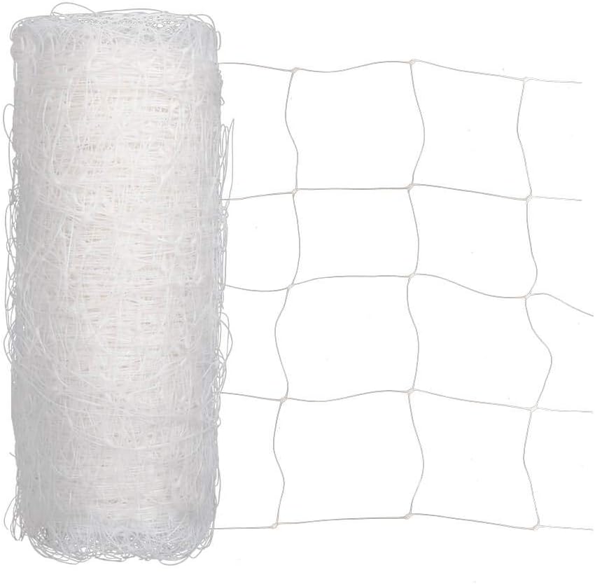 Heavy Duty Trellis Netting Roll - 67''x328' Plastic Plant Trellis Net for Climbing Plants