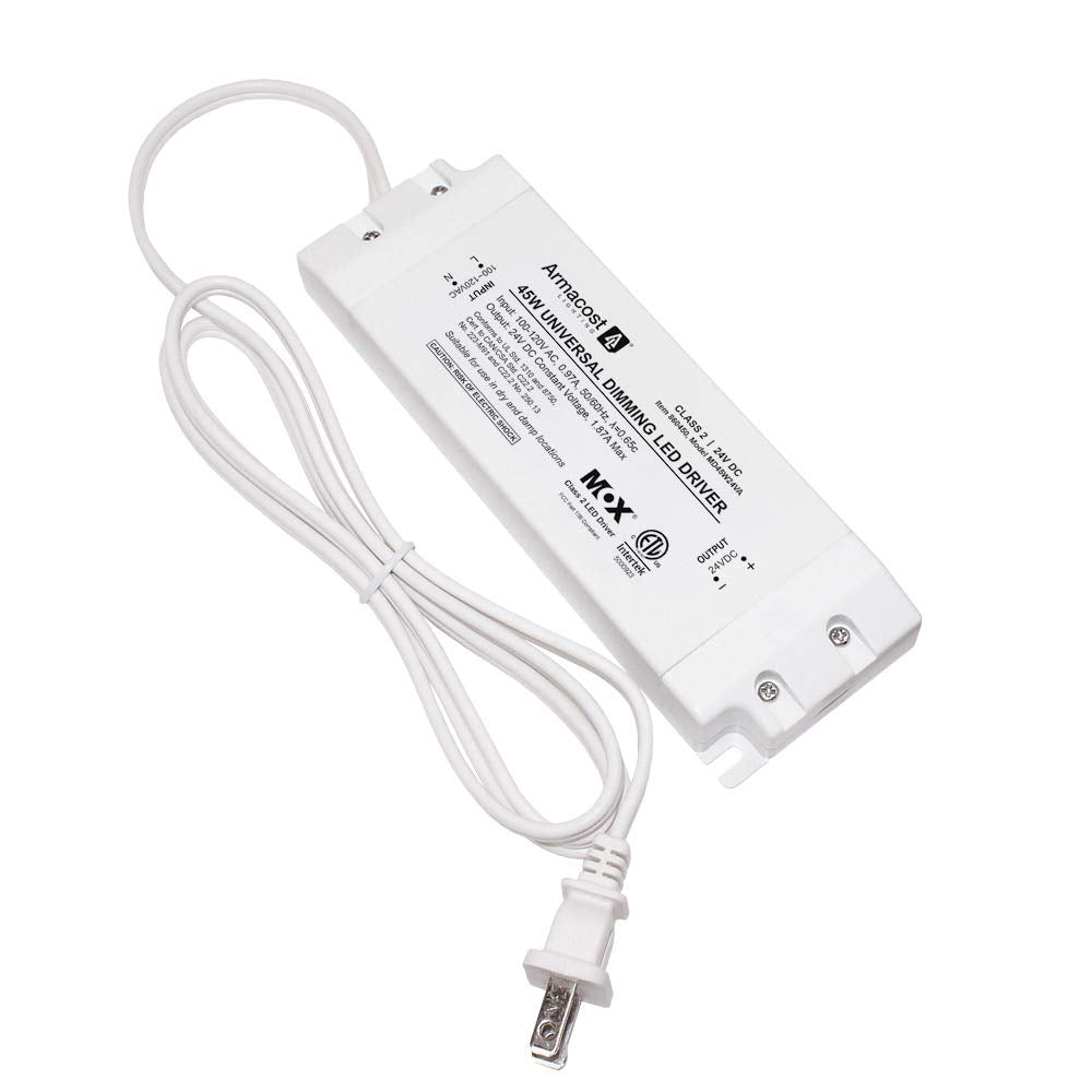 45-Watt Universal Dimmable 24V DC LED Driver TRIAC 860450