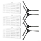Robot Vacuum Replacement Filter Side Brush For MAMNV BR150/BR151 For GTTVO BR150