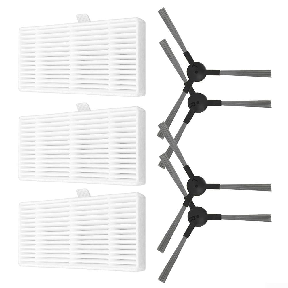 Robot Vacuum Replacement Filter Side Brush For MAMNV BR150/BR151 For GTTVO BR150