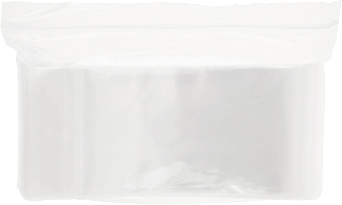 3 x 6 inch, 2 Mil Hang-Hole Zipper Reclosable Bags (Pack of 200)