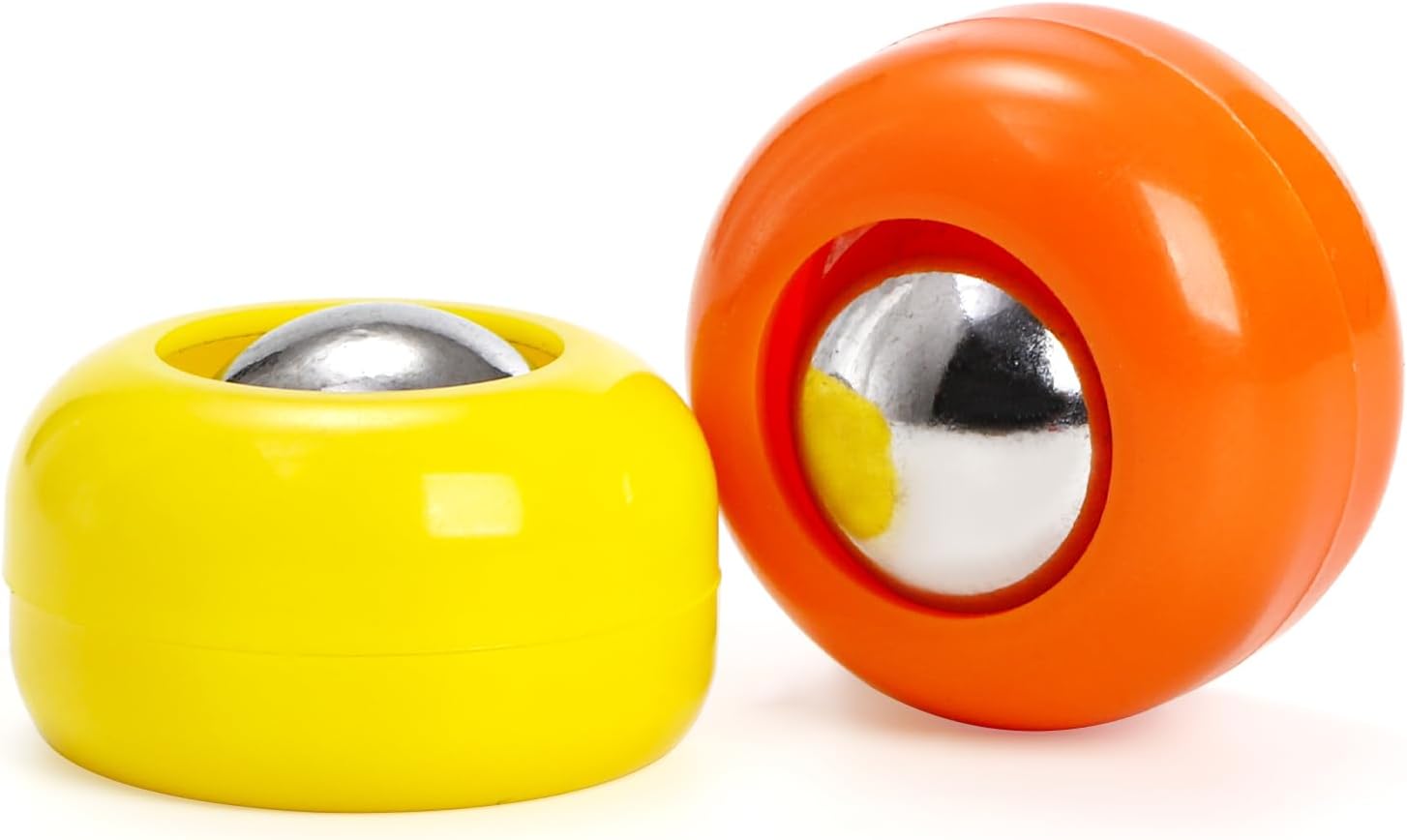 32 Pieces Mini Shuffleboard Replacement Pucks, Shuffleboard Rollers Set Mini Tabletop Curling Sliders Beads Board