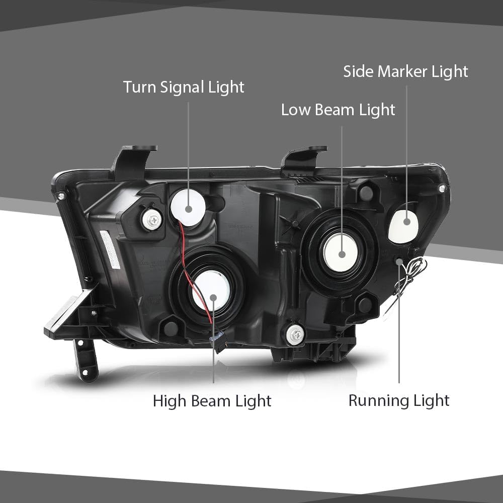 LED Headlights Fit Toyota Tundra 2007-2013/Sequoia 2008-2017