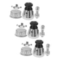 3 Set Pressure Cooker Relief Valves Aluminum Alloy Replacement