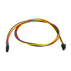 cablecc Pitch=3.0mm ATX Molex Micro Fit Connector 4Pin Power Male to Male Cable 60cm