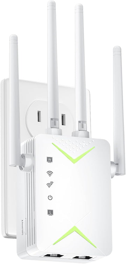Powerful WiFi Extender with Ethernet Port