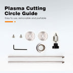 AG-60 Circinus Roller Guide Circle Guide Plasma Compass Wheel 0-400mm Rod