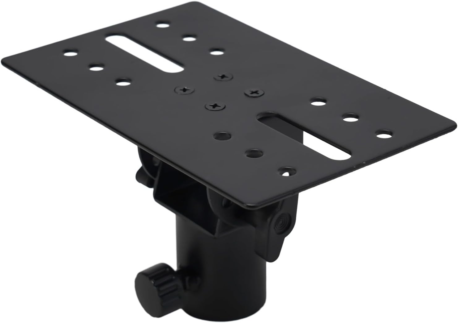 Rotatable 35mm Metal Mount Tripod Pole DJ Speaker Stand Adapter Top Cap, 175x110mm