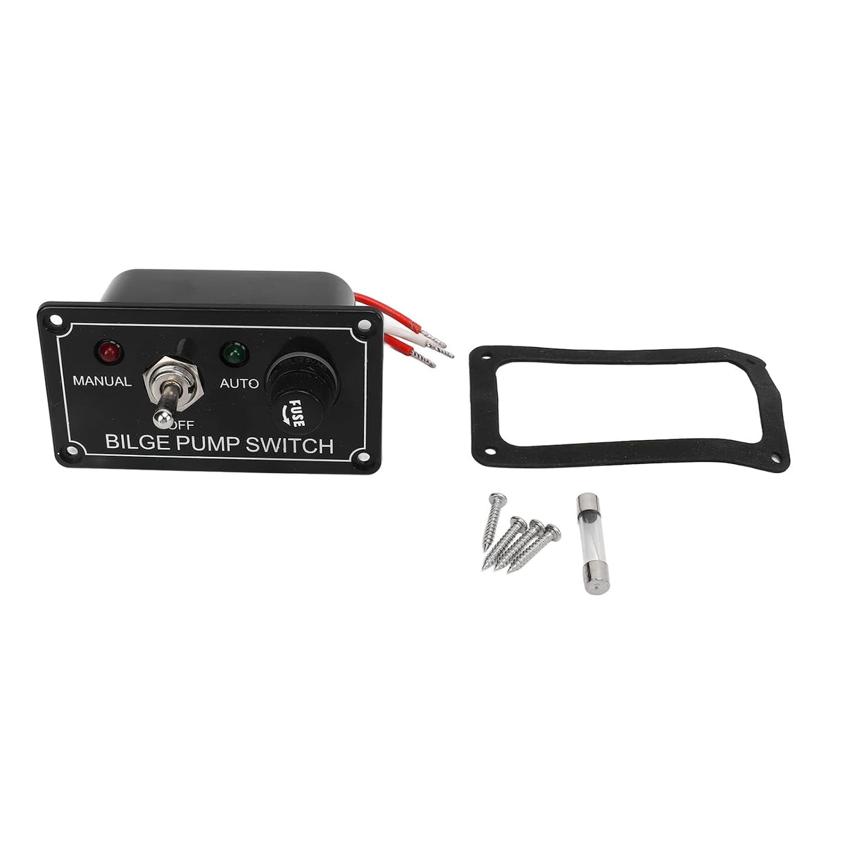 Bilge Pump Switch Panel Manual Off Auto 12V 5A