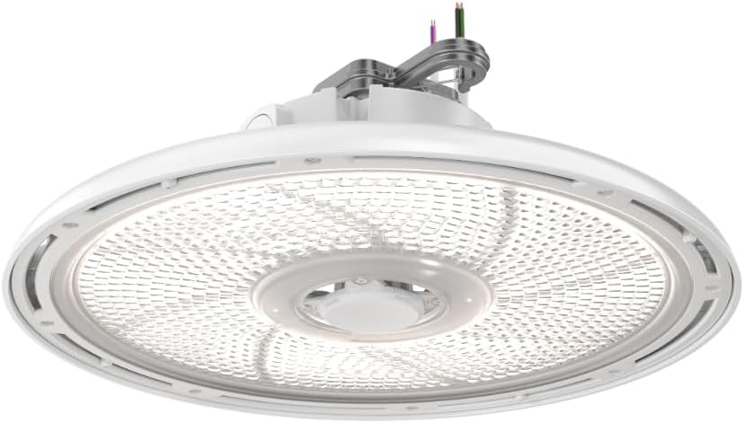 Lithonia Lighting Round High Bay LED Light Adjustable Lumens, 3-in-1 CCT
