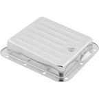 Transmission Pan, Chrome Steel, Fits Ford C4