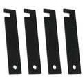 Zeiboat 4Pcs WE03X37320 Dryer Drum Bearing Slide