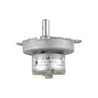 CHANCS Slow Speed Motor JS-50 12V DC 40RPM CW/CCW Brushed DC Motor Gear Electric Motor for Fan Motor