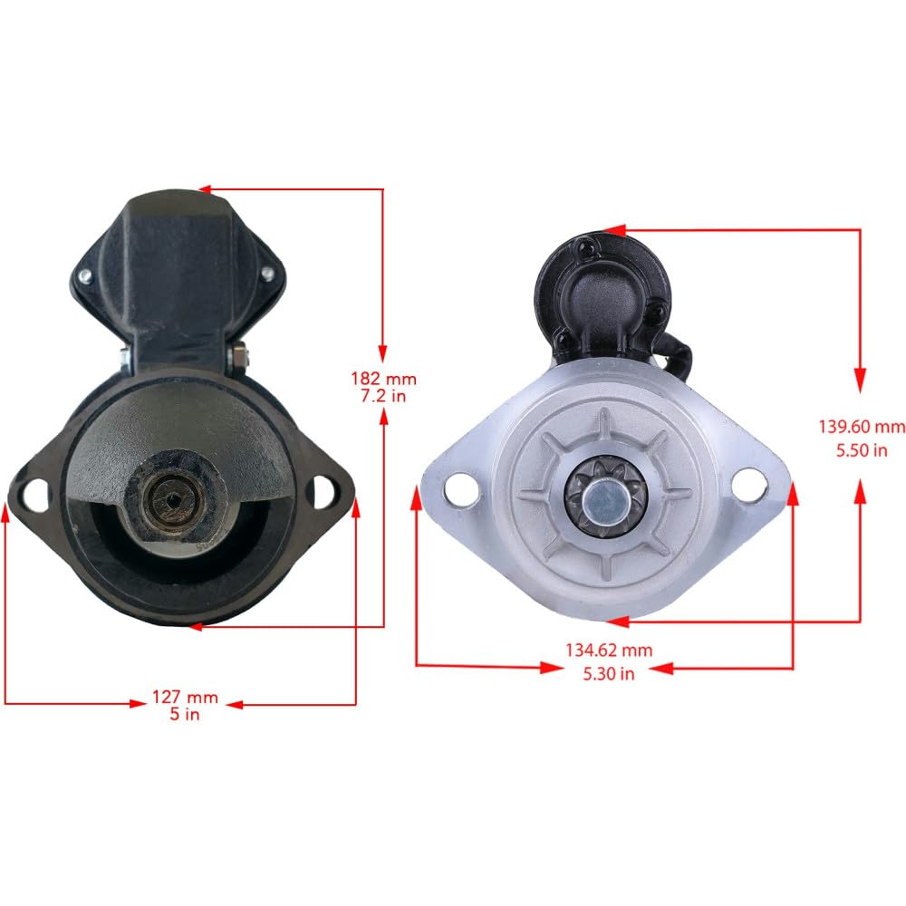 RAREELECTRICAL Hi-Performance Marine Starter Fits 67-96 Crusader 454 Pg260l