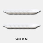 Wide Rim Bone China Commercial Grade Restaurant Elegance White Soup Plate 8.5"/Pasta Bowl 10oz, Case of 12