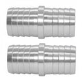 YSIL 1" Hose Barb Splice Coupler Radiator Repair Mend Fitting Adapter 2PCS