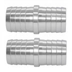 YSIL 1" Hose Barb Splice Coupler Radiator Repair Mend Fitting Adapter 2PCS