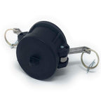 Gloxco Cam and Groove Fitting, Polypropylene, Type DC, 2" Dust Cap (CAM-20-DC-PP)