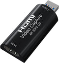 4K HDMI Video Capture Card, BIFALE (Full 1080P 60FPS Output) USB 3.0 Game Capture Card for Gaming, Recording or Live