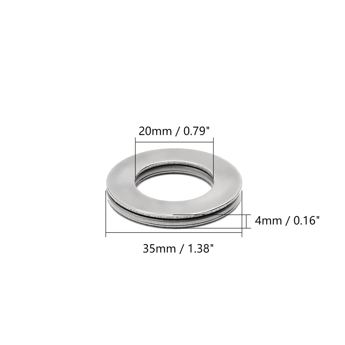 AXK2035 Needle Roller Bearing 2 Sets, Thrust Bearing 4 Washers