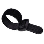 10Pack 1x20” Reusable Nylon Cable Straps with Buckle for Cords Organizer