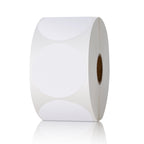 White Dot Stickers 1000 Pcs, 2" Label Sticker,（1000 Labels/Roll）