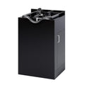 Shampoo Bowl with Cabinet, Salon Wet Station with Sprayer Faucet Shampoo Cabinetry, Portable Hair Wash Sink for