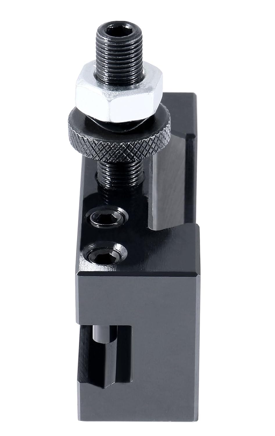 Accusize Industrial Tools Style Axa Boring, Turning and Facing Quick Change Tool Post Holder for 1/2'' Turning Tools, Style 2, 0250-0102