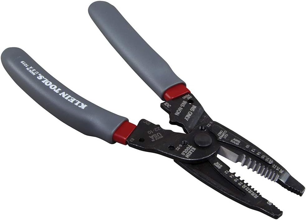1019 Klein Kurve Wire Stripper / Crimper / Cutter, Made in USA, Cutting / Crimping / Stripping Tool for B and IDC