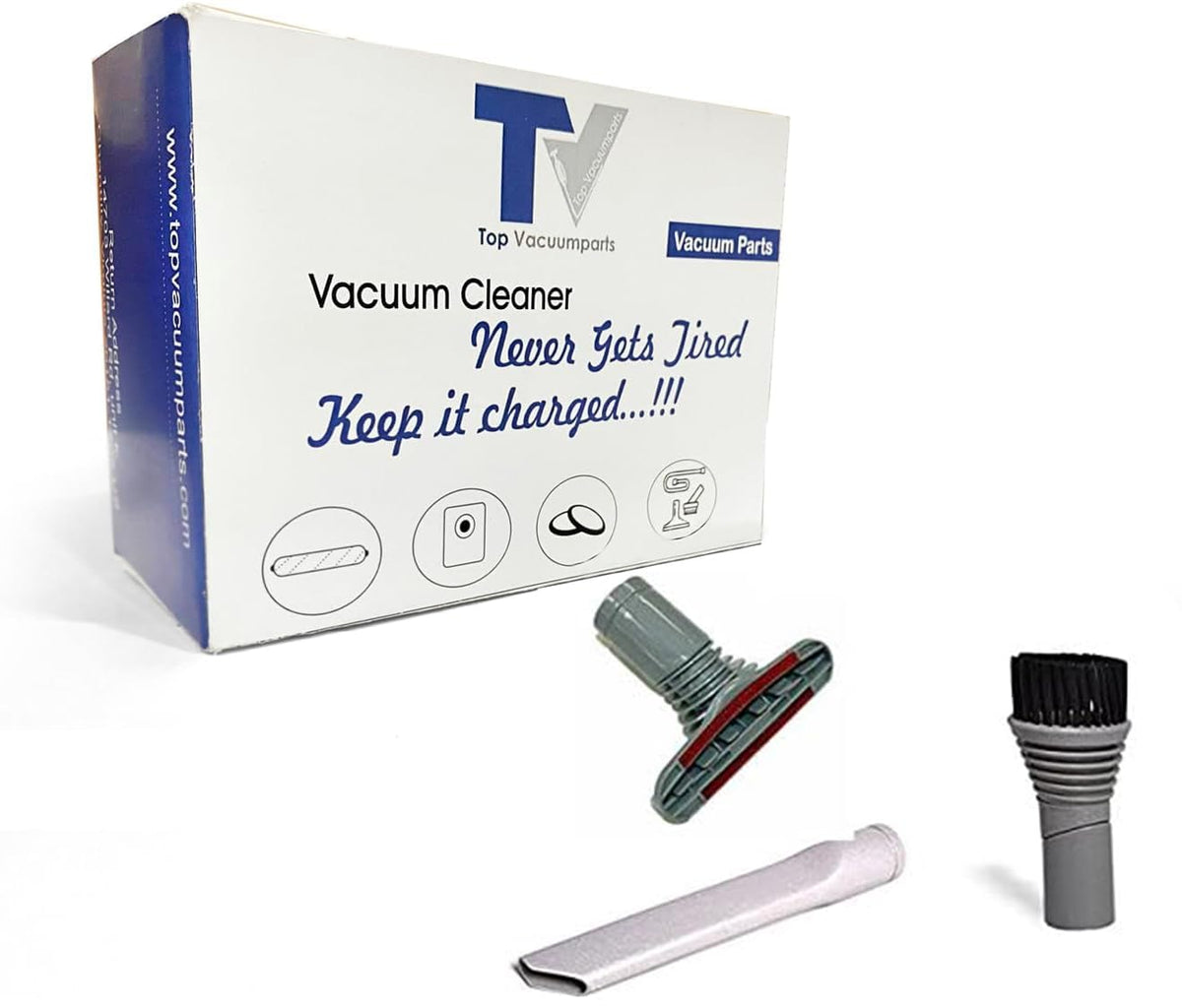 Replacement for Dyson Models DC07, DC14 Vacuum Cleaner 3PCS Upholstery, Dusting Brush and Crevice Tool Attachment Kit