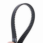 GT2 Timing Belt, 6mm Closed Loop Rubber Belt, Length 200mm, Width 6mm, Pitch 2mm, 2GT Synchronous Belts 3D Printer Belt, Black Loop Drive Belt 10pcs (200MM)