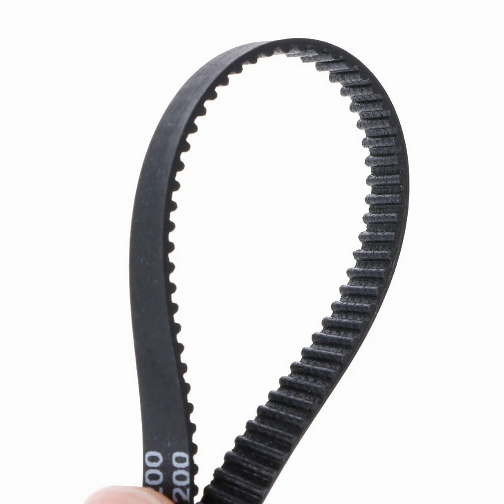 GT2 Timing Belt, 6mm Closed Loop Rubber Belt, Length 248mm, Width 6mm, Pitch 2mm, 2GT Synchronous Belts 3D Printer Belt, Black Loop Drive Belt 10pcs (248MM)
