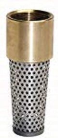 Everbilt 1-1/2 in. Brass Foot Valve