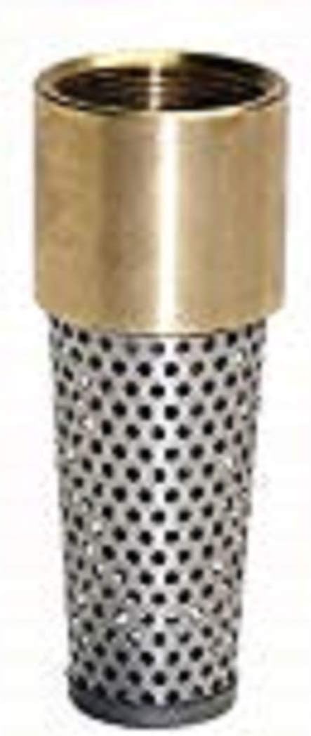 Everbilt 1-1/2 in. Brass Foot Valve