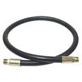 Apache 98398226 3/8" x 24" 2-Wire Hydraulic Hose Male x Male Assembly
