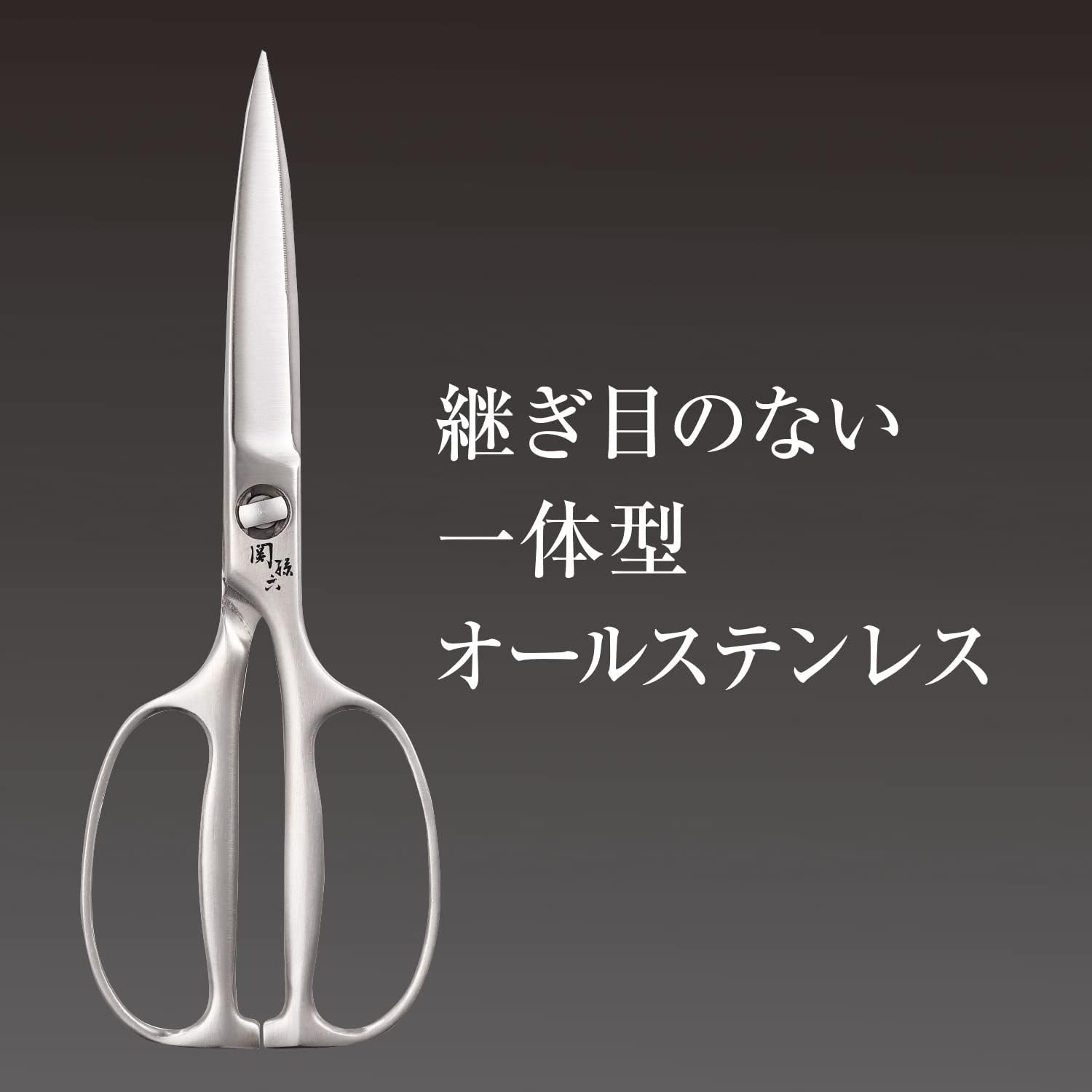 Corporation DH3345 Seki Magoroku Kitchen Scissors, Disassembly, Forged, All Stainless Steel, Kitchen Tool, Made in Japan