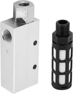 Aluminum Alloy Compact Vacuum Generator, High Rate