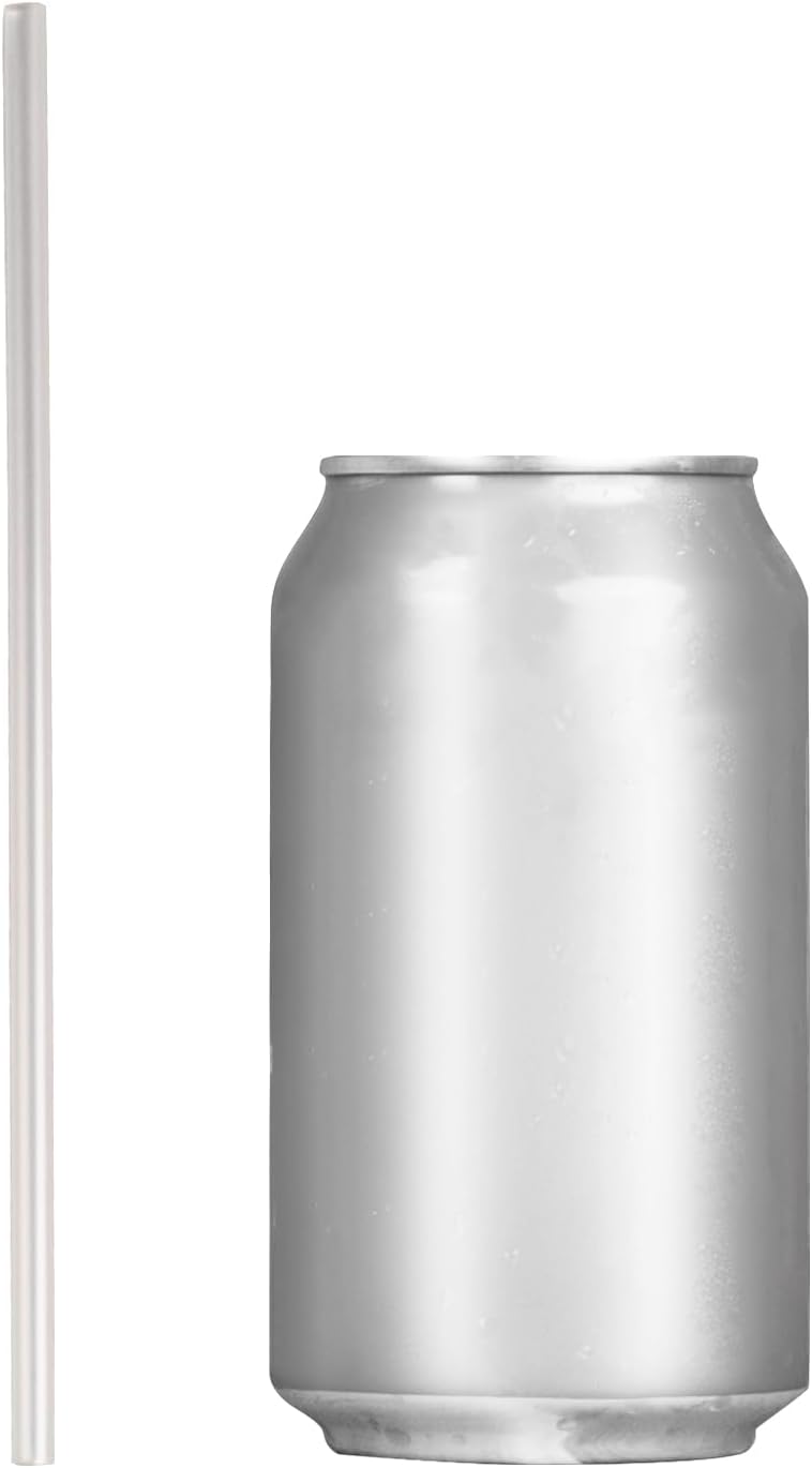 Disposable Plastic Drinking Straws, Straight 7.75-Inch, Clear, 250 Count