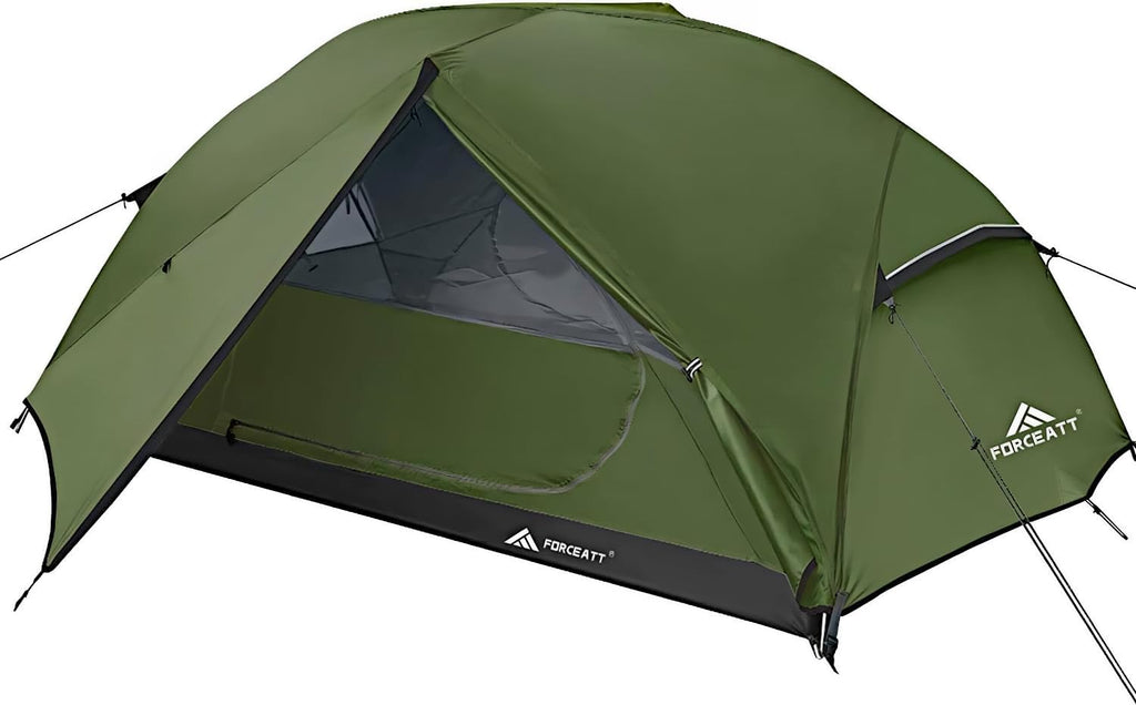 Tent for 2 and 3 Person is Waterproof and Windproof, Camping Tent for 3 to 4 Seasons,Lightweight Aluminum Pole